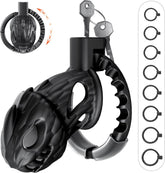 Adjustable Hollow Out Male Chastity Cage